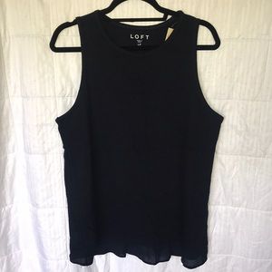 LOFT tank sweater NWT